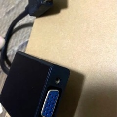 HDMI オス VGA AUX メス 充電 3.5mm音声機能付...