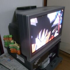東芝 ブラウン管カラーテレビ 32ZP55 テレビ 画面サイズ：...