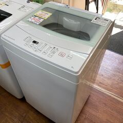 使用感少なめ 洗濯機 6.0kg 2024年製 ハイアール OBBW-60A 送風乾燥