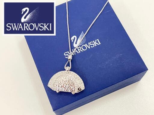 スワロフスキー　SWAROVSKI ネックレス　バッグ　鞄モチーフ
