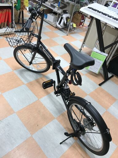 ●折りたたみ自転車　ZJK-FB03 ブラック ※使用回数の少ない美品コンディション ○折りたたみ自転車 ZJK-FB03 ブラック ※使用回数の少ない美品