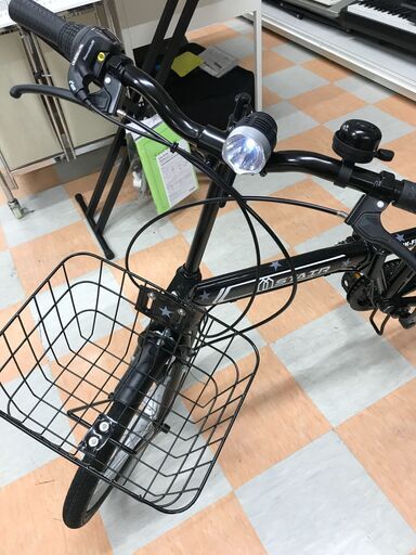●折りたたみ自転車　ZJK-FB03 ブラック ※使用回数の少ない美品コンディション