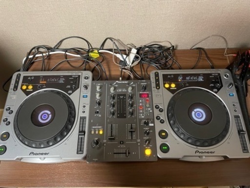 【取引決定】CDJ800 DJM400 ミキサー　ターンテーブル　DJ