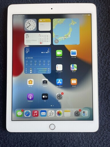 iPad air ２ silver Wi-Fi 16GB　バッテリー９８％