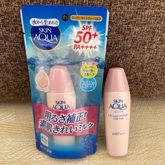 【お話し中】日焼け止め乳液　新品＆used    SPF50＋