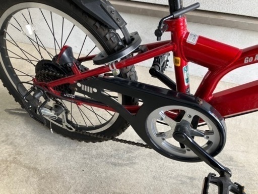 自転車　子供　20インチ　キッズ　Jeep ジープ　 6段変速