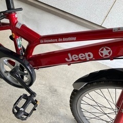 自転車　子供　20インチ　キッズ　Jeep ジープ　 6段変速　