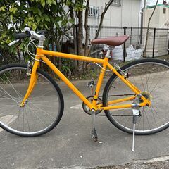 クロスバイク WEEKEND BIKES 700×32C オレンジ 460mm