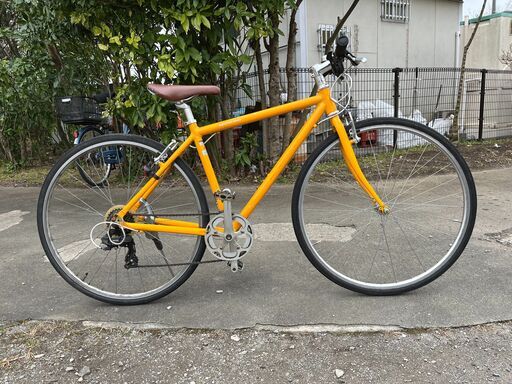 クロスバイク WEEKEND BIKES 700×32C オレンジ 460mm