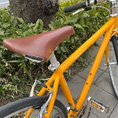 クロスバイク WEEKEND BIKES 700×32C オレンジ 460mm