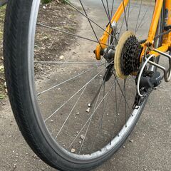 クロスバイク WEEKEND BIKES 700×32C オレンジ 460mm