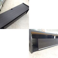 テレビボード 幅150cm TV台 収納家具 アッシュグレイ系 引き出し付き 