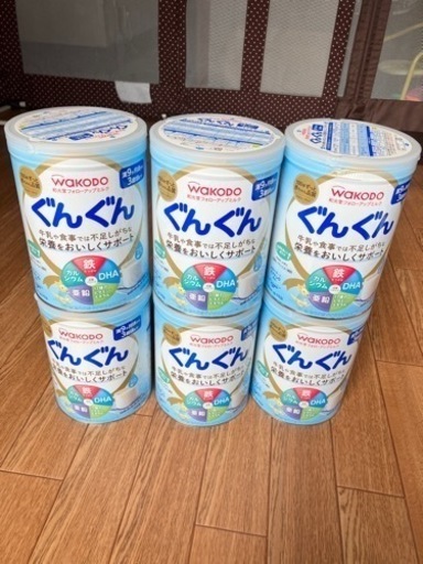 フォローアップミルク大缶6缶