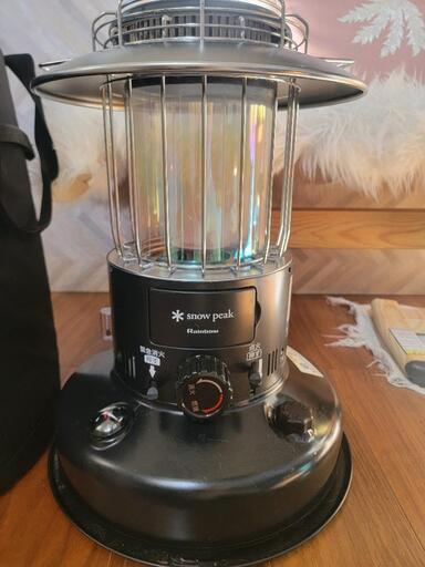 snowpeak レインボーストーブ ブラック Peak - レトロ スノーピーク