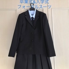 冠婚葬祭　制服として礼服にも！卒業式、入学式女児フォーマルスーツ...