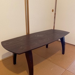【無料】木製テーブル　縦横120×50 高さ40