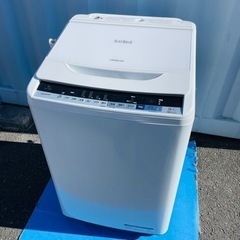 2017年製　日立洗濯機　8キロ　ビートウォッシュ　配達OK 2017年製 日立洗濯機 8キロ ビートウォッシュ 配達OK