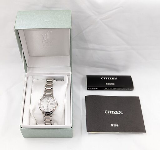 売上実績NO.1 CITIZEN XC エコドライブデイト SS 腕時計 ag-ab009 ...