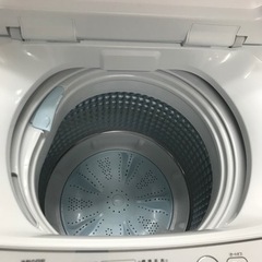 取引場所　南観音　O 2302-945 AQUA 5.0kg洗濯機　2022年製　AQW-S5E2 ガラストップ　中古美品　説明書あり　動作確認済み 取引場所 南観音 O 2302-945 AQUA 5.0kg洗濯機 2022年製 AQW-