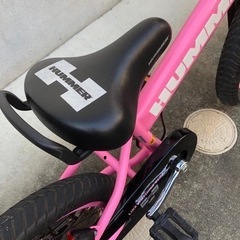 HUMMER 自転車 キッズ 16インチ ハマー 補助輪 ピンク