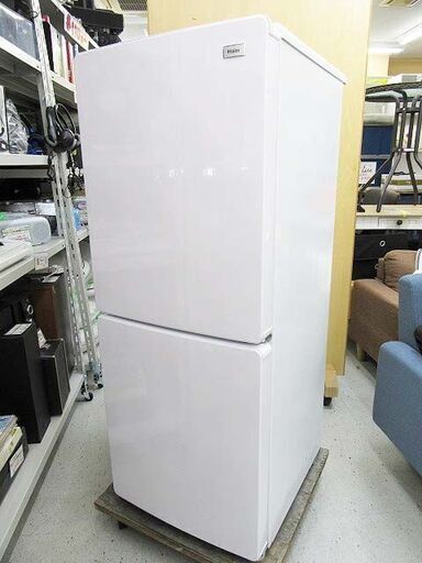 B【恵庭】Haier 冷凍冷蔵庫 148L 2018年製 JR-NF148A ハイアール 中古品 paypay支払いOK!