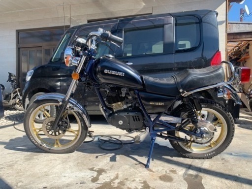 現のみGN125H 腰上OH 実働！　クラッチ　オイル新品