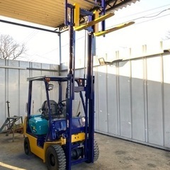 フォークリフト 小松、1.4トン、1302h、KOMATSU, ガソリン 、FG14LC-17、1400Kg, ☆全国陸送可能→→