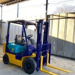 フォークリフト 小松、1.4トン、1302h、KOMATSU, ガソリン 、FG14LC-17、1400Kg, ☆全国陸送可能→→