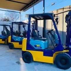 フォークリフト 小松、1.4トン、1302h、KOMATSU, ガソリン 、FG14LC-17、1400Kg, ☆全国陸送可能→→