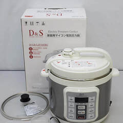【ネット決済・配送可】ss4730　D&S　家庭用マイコン電気圧...