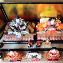 白鳳雛 愛宝作 雛人形二段飾 高月付き NCNR【岐阜県 手渡し