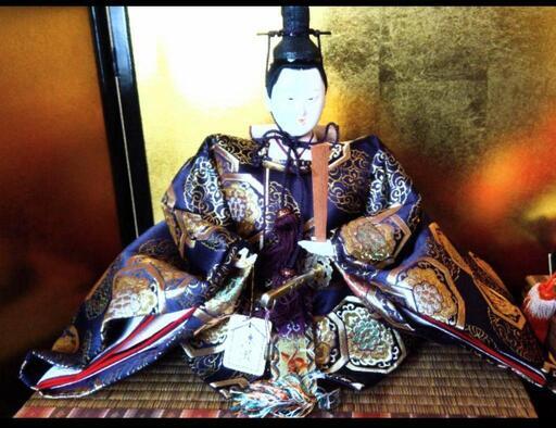 白鳳雛 愛宝作 雛人形二段飾 高月付き NCNR【岐阜県 手渡し