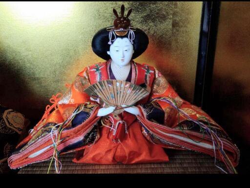 白鳳雛 愛宝作　雛人形二段飾　高月付き NCNR【岐阜県 手渡し交渉可】 白鳳雛 愛宝作 雛人形二段飾 高月付き NCNR【岐阜県 手渡し