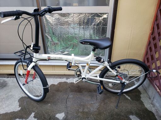 【現在取引中】KZ-FT2006 シマノ FORTINA 折りたたみ自転車 20インチ 6段変速