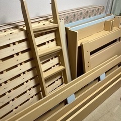 KOIZUMIの2段ベッド & France Bedのマットレス...
