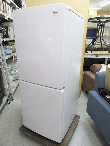 C【恵庭】Haier 冷凍冷蔵庫 148L 2018年製 JR-NF148A ハイアール 中古品 paypay支払いOK!
