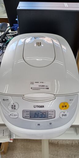 ★ジモティ割あり★ TIGER 炊飯器 一升 20年製 動作確認／クリーニング済み TJ137