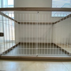 屋根あり　ペット用ケージ