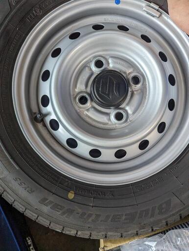 新車外し！高性能！145/80R12 BluEarth-Van RY55 軽バン用！夏タイヤ