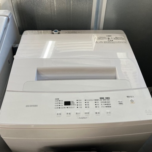 J90  IRISOHYAMA 洗濯機 2022年製 6.0kg