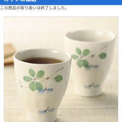 購入者決定【新品未使用品】神田川俊郎　フリーカップ二個組み　箱付き!