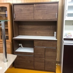 リサイクルサービス八光 配達・設置OK】土井インテリア ダークブラウン 