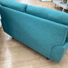 ★値下げしました★ジモティ割あり★ ニトリ 2Pソファー グリーン H82×W138×D83 クリーニング済み KJ1334 ☆値下げしました☆ジモティ割あり☆ ニトリ 2Pソファー グリーン H82×W138