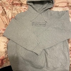 Supreme KAWS カウズ グレー パーカー 21ss week1