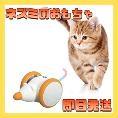 猫 おもちゃ 電動ネズミ 猫の運動不足やストレスを解消USB充電...