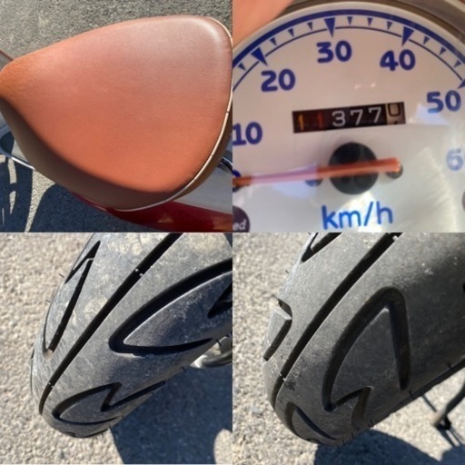 ☆ビーノ低燃費4スト☆プラグ・グリップ・オイルなど交換済みで快調^