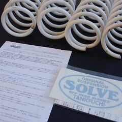 【ご購入者様へお渡し済み(受付終了)】【美品】オフロードサービスタニグチ/ソルブ 3インチアップコイル ジムニー/1台分(4本セット)