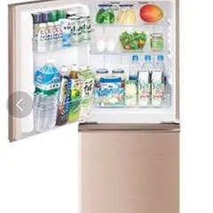 シャープ　冷蔵庫　シャンパンピンク