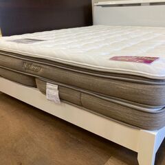 【愛品倶楽部柏店】ニトリ　レッグタイプ　クイーンベッド　コンソン　Nスリーププレミアム