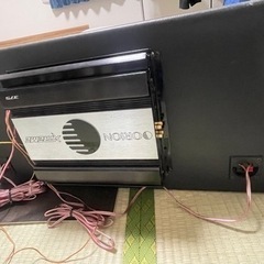 ORION ウファーとアンプです(値下げ可能）